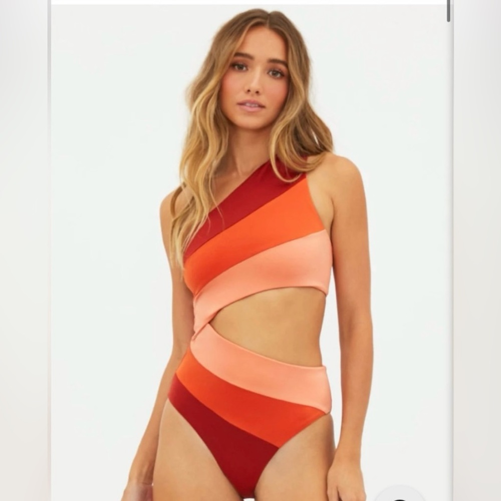 Beach Riot Joyce one piece size small